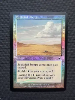 Magic the Gathering Secluded Steppe Foil - Image 1