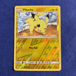 POKEMON TCG PIKACHU 54/214 SUN AND MOON UNBROKEN BONDS REVERSE HOLO - NM - Image 1