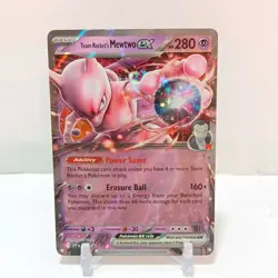 Pokemon Team Rocket's Mewtwo Ex #216 NM- Scarlet & Violet Promos - Image 1