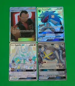 Mint Pokemon Hidden Fates Shiny Vault GX Lot 4 Zygarde, Metagross, Zoroark, Giov - Image 2