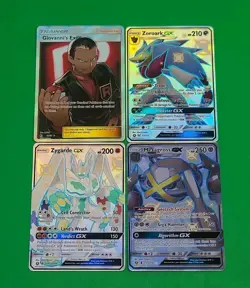 Mint Pokemon Hidden Fates Shiny Vault GX Lot 4 Zygarde, Metagross, Zoroark, Giov - Image 3