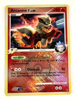Arcanine G - 15/147 - Supreme Victors - Crosshatch Holo Pokemon League Promo - Image 1