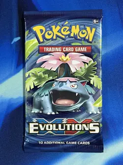 Pokemon 2016 XY Evolutions Booster Pack Venusaur Art Nm Mint M Charizard Ex - Image 1