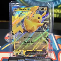 2023 Pokemon Pikachu EX #063/193 Paldea Evolved Double Rare Holo - Image 1