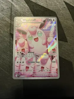 Wigglytuff 105/094 Illustration Rare Holo Me02 Phantasmal Flames Pokemon NM - Image 1
