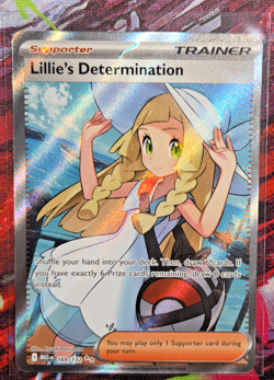 2025 Pokemon Mega Evolution Lillie's Determination Ultra Rare #169/132 - Image 1
