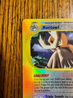 Noctowl 40/144 MP Reverse Holo RARE SKYRIDGE 2003 Pokemon - Image 2