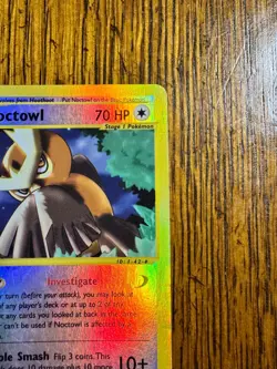 Noctowl 40/144 MP Reverse Holo RARE SKYRIDGE 2003 Pokemon - Image 3