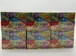 Lot of (6) Pokemon TCG Prismatic Evolutions Mini Tin Displays SEALED #2 - Image 1