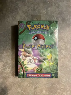 1999 Pokemon Jungle Power Reserve Theme Deck - New / Sealed - Image 1