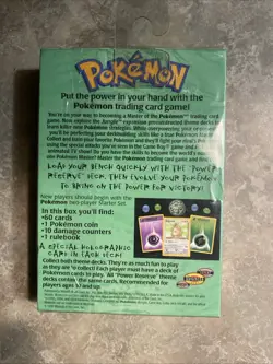 1999 Pokemon Jungle Power Reserve Theme Deck - New / Sealed - Image 3