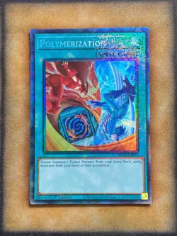 Yugioh Polymerization RA03-EN051 Prismatic Collector Rare 1st Ed NM - Image 1