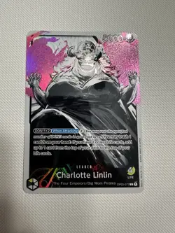 Charlotte Linlin Alternate Art Leader One Piece Card Game OP03-077 English - Image 1