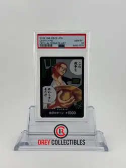 2022 ONE PIECE JAPANESE PARAMOUNT WAR DON!! CARD ALTERNATE ART PSA 10 - Image 1