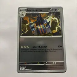 ARCHALUDON 075/094 Phantasmal Flames NM Reverse Holo Uncommon Pokemon TCG Card - Image 1