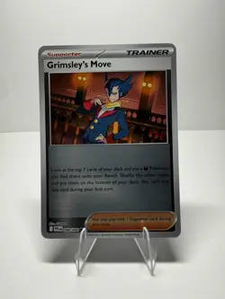 Grimsleys Move 090/094 Phantasmal Flames Reverse Holo NM Pokemon Card - Image 1
