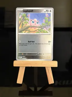 JIGGLYPUFF 076/094 Phantasmal Flames NM Reverse Holo Common Pokemon TCG Card - Image 1