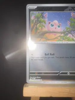 JIGGLYPUFF 076/094 Phantasmal Flames NM Reverse Holo Common Pokemon TCG Card - Image 5