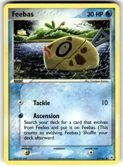 Pokemon TCG Hidden Legends Card | Feebas 61/101 Common NM - Image 1