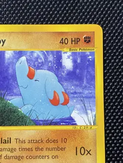Phanpy Aquapolis 100/147 Non Holo Pokemon Card - Image 3