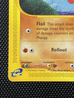 Phanpy Aquapolis 100/147 Non Holo Pokemon Card - Image 5