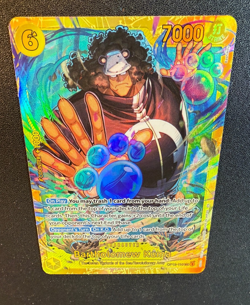 One Piece Card Game OP05 Bartholomew Kuma SR Super Rare Alternate Art 117 C - Image 4