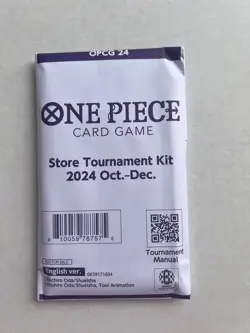 One Piece Card Game Store Tournament Kit Oct-Dec 2024 English Sealed - Image 1
