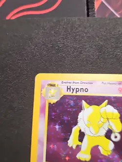 Pokemon TCG Hypno Fossil Holo Card 8/62 Unlimited Rare - Image 2