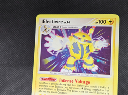 Pokemon TCG Electivire LV. 46 3/130 Rare Diamond & Pearl Holo Swirl Vintage Card - Image 3