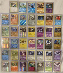 Pokemon TCG Mid Era Lot Bundle Of 40 Cards (Gradable/Stamp/Cracked Ice/NM-LP) - Image 1