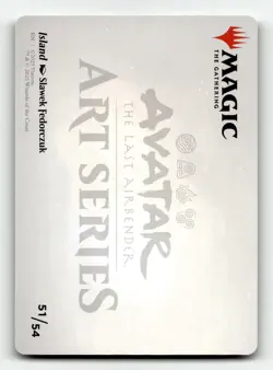 Island Art Card 51 S Art Series: Avatar: The Last Airbender - Image 2