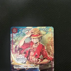 Monkey D. Luffy P-001 Championship Limited Promo Japanese One Piece Card Game NM - Image 3