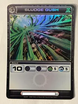 Chaotic 122/232 Sludge Gush Super Rare Holo Foil Attack Card - Image 1