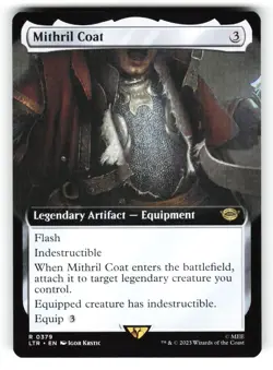 Mithril Coat #379 (Extended Art) (NM) (Non-Foil) (LTR) Magic MTG - Image 1