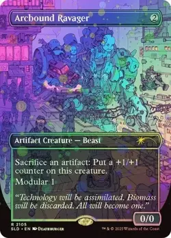 Arcbound Ravager (2105) (Galaxy Foil) Secret Lair Drop - Image 1