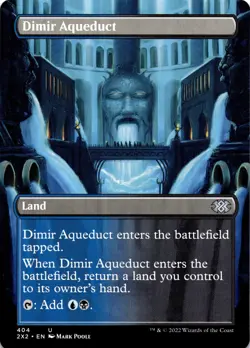 MTG Dimir Aqueduct (Borderless) (404) | NM | Double Masters 2022 {2X2} - Image 1