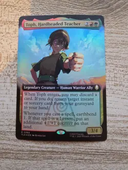 Toph, Hardheaded Teacher (Extended Art) Avatar: The Last Airbender Foil - Image 1