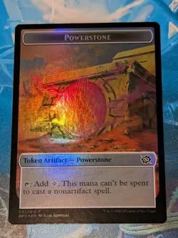 MTG *FOIL * The Brothers' War Token THOPTER ** POWERSTONE NM - Image 2