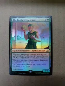 The Cabbage Merchant TLE #134 Foil Standard Art NM MTG - Image 1
