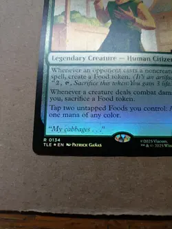 The Cabbage Merchant TLE #134 Foil Standard Art NM MTG - Image 2