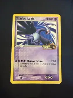Pokemon TCG 2005 Nintendo World Promo Shadow Lugia Jumbo XD Gale Of Darkness - Image 1