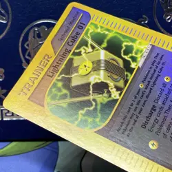 Lightning Cube 01 127/147 Uncommon Reverse Holo Aquapolis Pokemon NM - Image 5