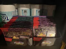 Pokemon TCG Paldean Fates Tech Sticker Collection Lot Of 21 - Image 1
