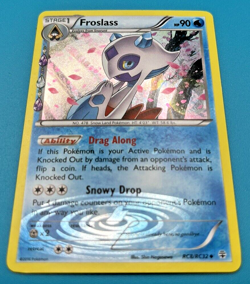 2016 Pokemon Froslass RC8/RC32 Uncom Generations Radiant Collection Double Holo - Image 2