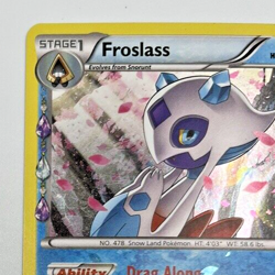 2016 Pokemon Froslass RC8/RC32 Uncom Generations Radiant Collection Double Holo - Image 3