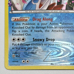 2016 Pokemon Froslass RC8/RC32 Uncom Generations Radiant Collection Double Holo - Image 5