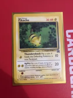 Pokemon! TCG Pikachu Bumblebee Wizards Black Star Promos 27 Plus 2 Other Promo - Image 2