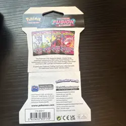 Pokemon TCG Sword & Shield 08 Fusion Strike Sleeved Booster Pack 820650809170 - Image 2