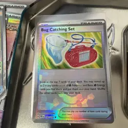 Pokemon Prismatic Evolutions Bug Catching Set 102/131 (Pokeball Pattern) Holo NM - Image 1