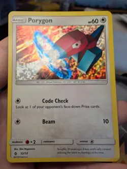 Porygon - 12/12 012/012 2018 McDonald's Promos 2018 Pokemon TCG NM - Image 1